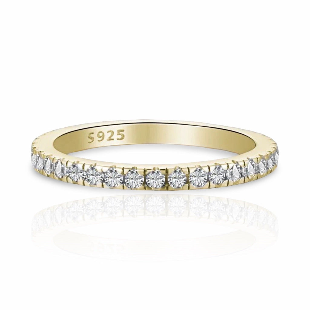 Gold Lumi¨¨re Ring | 925 Sterling Silver