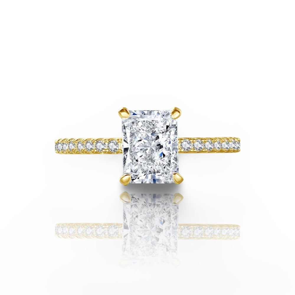 Gold Dunya Ring | 925 Sterling Silver