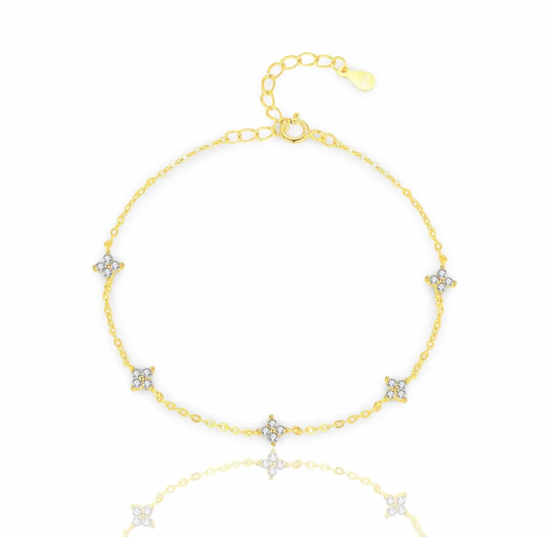 Gold Nova Set | 925 Sterling Silver