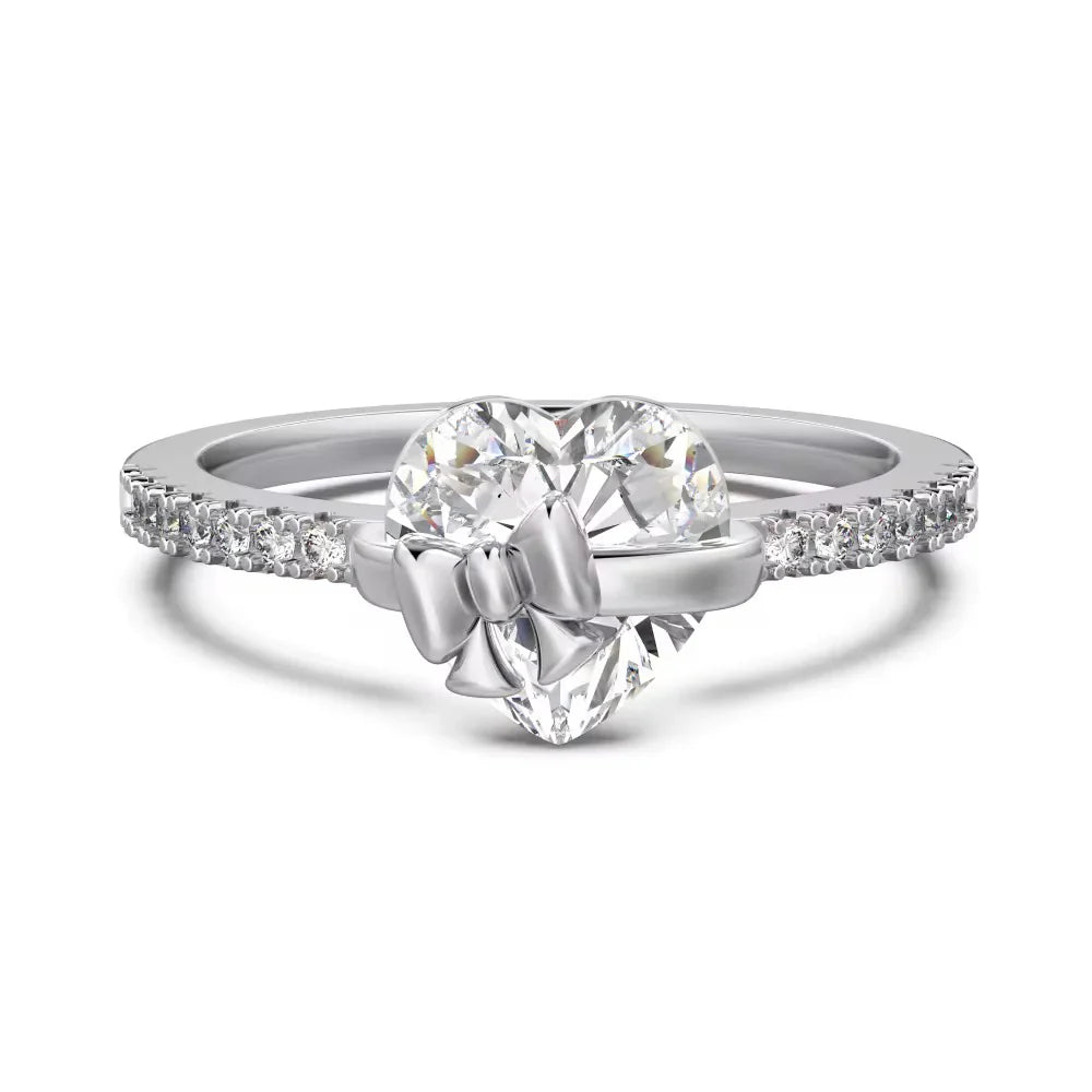 Heart Bow Ring