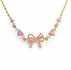 Pink Bow Bracelet